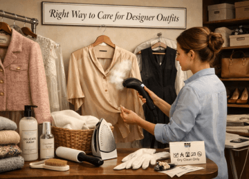 The Right Way to Care for Designer Outfits